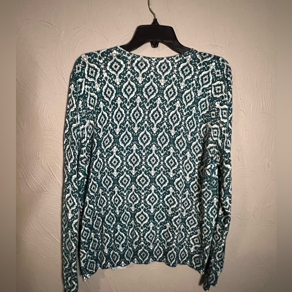 Daniel Rainn long sleeve pattern top size - Picture 3 of 5